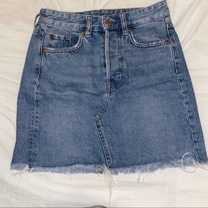 H&M Blue Jean Skirt